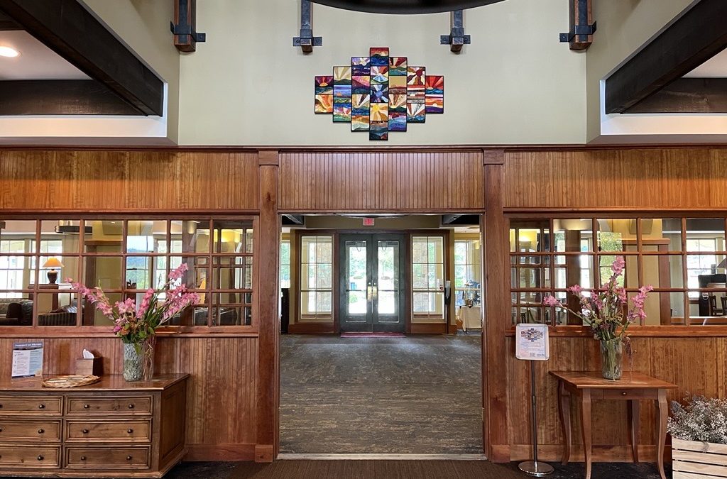 A Fresh Welcome: New Lobby Art & Floral Touches